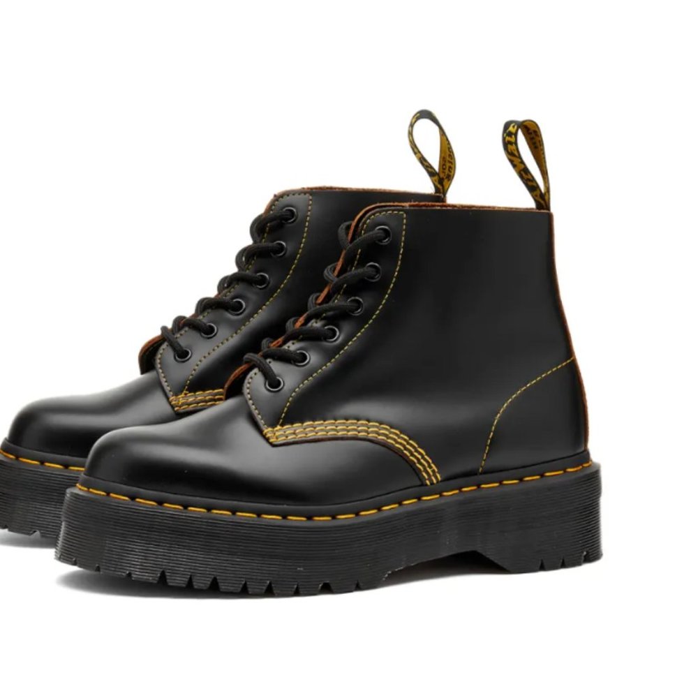 DR. MARTENS 101 UB QUAD Platform Ankle Boots MSRP$249 Unisex - Picture 6 of 16